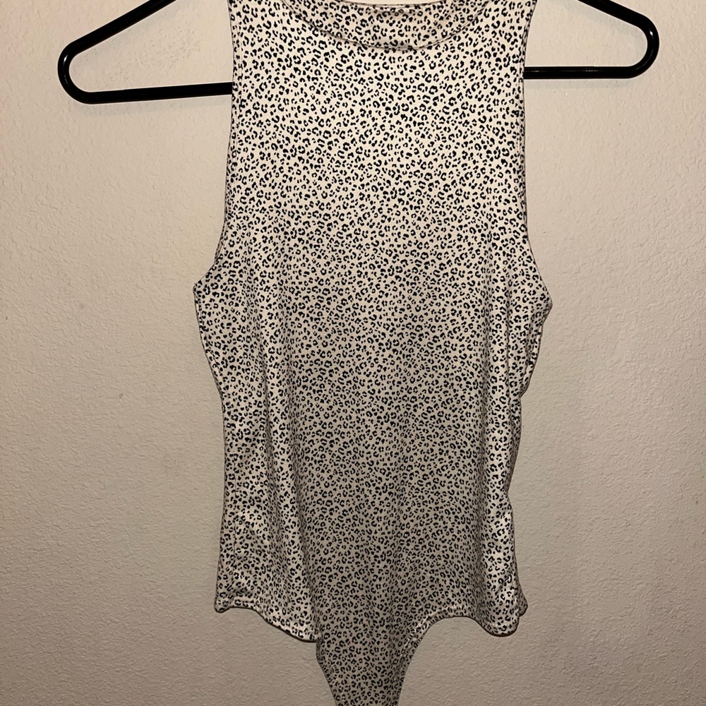 Gaze cheetah print body suit